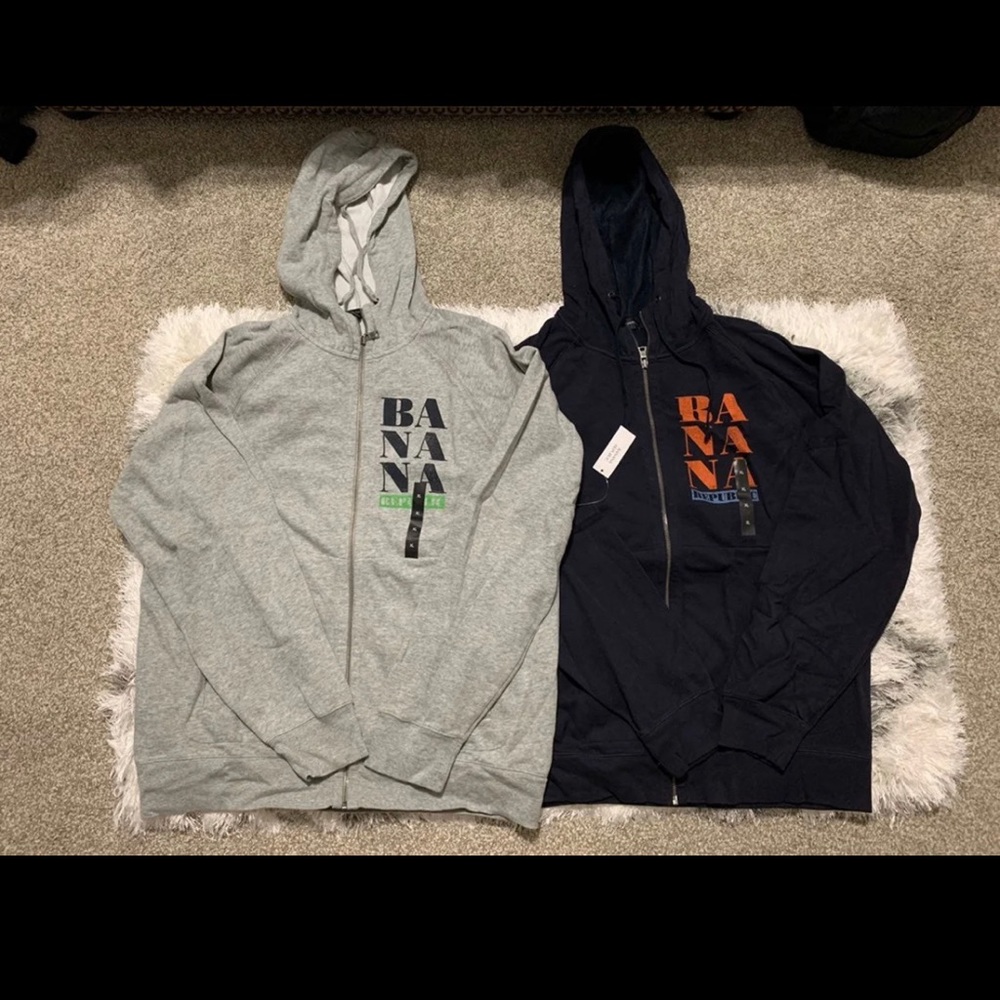 Banana Republic ZipUp Hoodies XL NEW